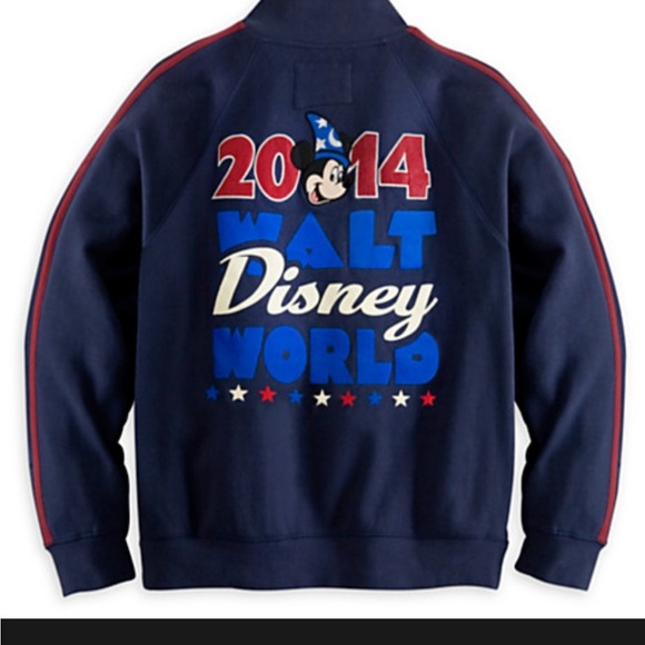 Disney track jacket 2014 sorcerer Micky Walt Disney World Disney Parks - Picture 1 of 10